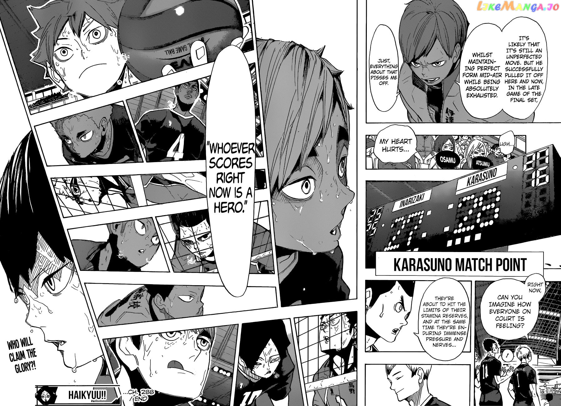 Haikyuu!!, Chapter 288 image 16